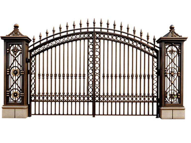 Wrought Iron Gate And Fence